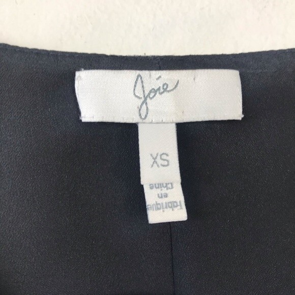 Joie Silk Dress XS Animal Print Fit & Flare Y2K Skater Keyhole Mini Sexy - Picture 4 of 16